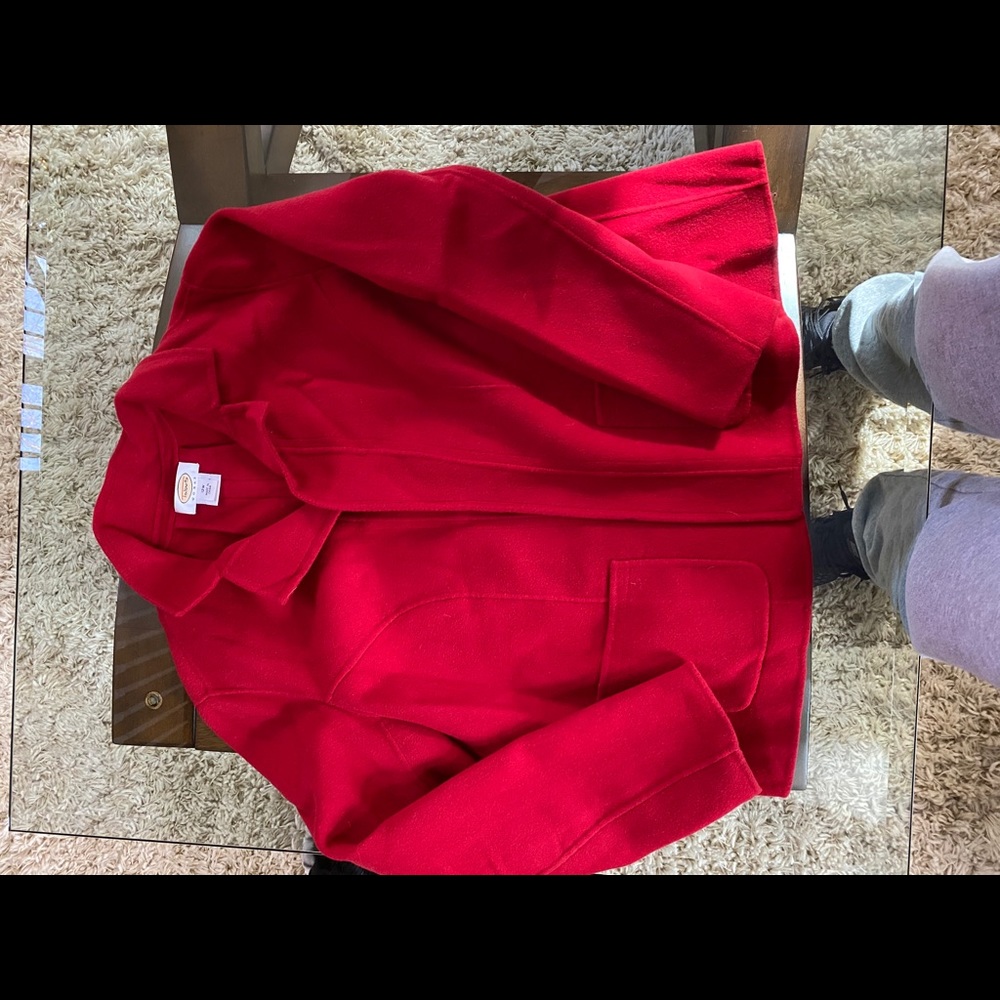 Red suit jacket - Picture 2 of 3